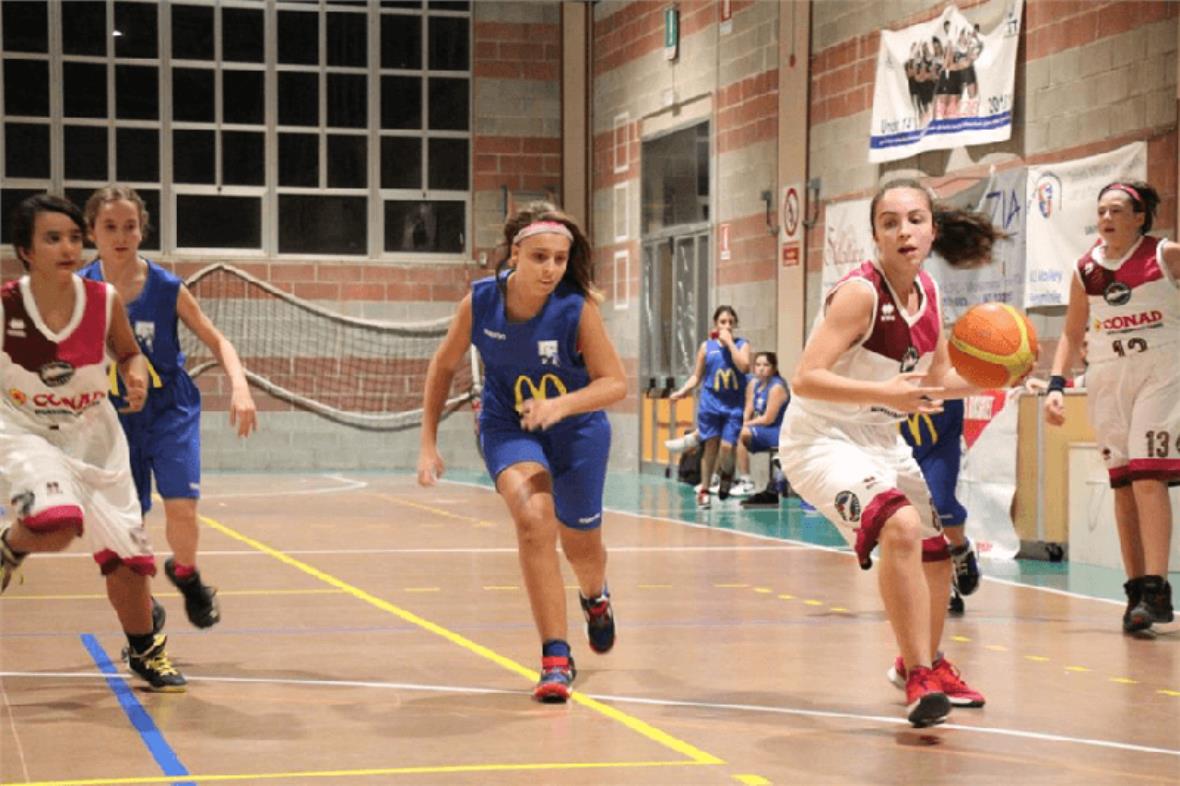 U13F: La Conad cresce, sconfitta la Pielle Livorno