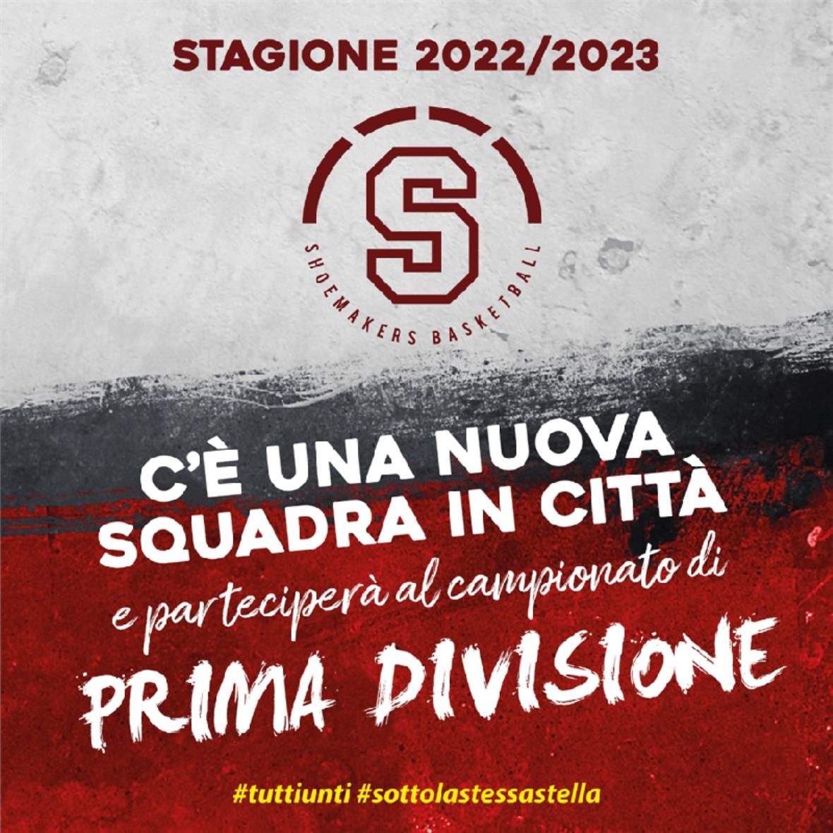 Nuovo team Senior per gli Shomakers, ai nastri di partenza la squadra di Prima Divisione
