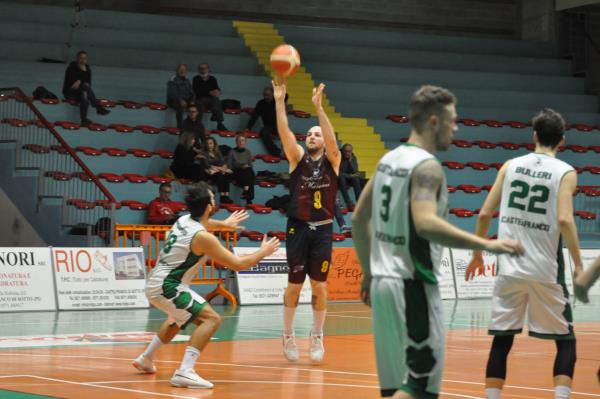 La Gioielleria Mancini strappa i due punti a Castelfranco