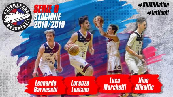 La Gioielleria Mancini chiude il roster con le ultime conferme degli Under ma ci sono anche dolorosi addii