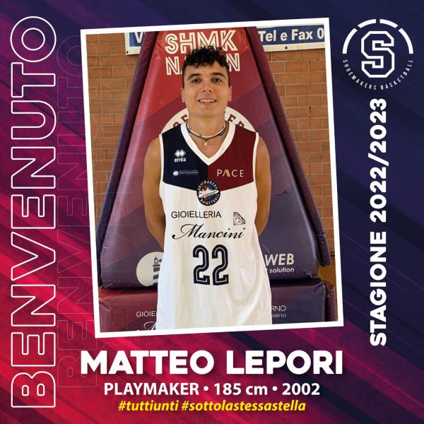 Linea verde Shoemakers: arriva Matteo Lepori dagli Herons