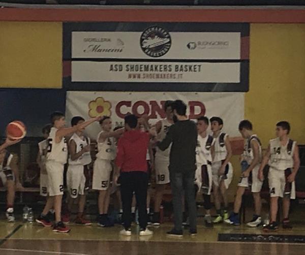 U13: Sconfitta nel derby con Montecatini