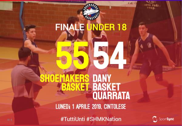 Pace U18: ancora una vittoria in volata per gli Shoemakers