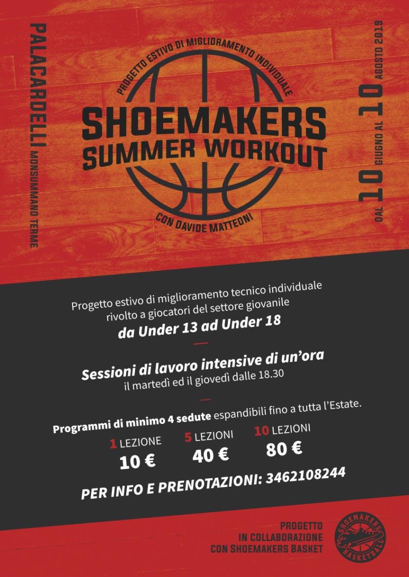 Shoemakers Summer Workout
