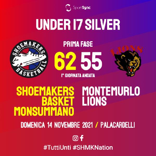 U17: debutto ok per gli Shoemakers che vincono per 62-55 contro Montemurlo