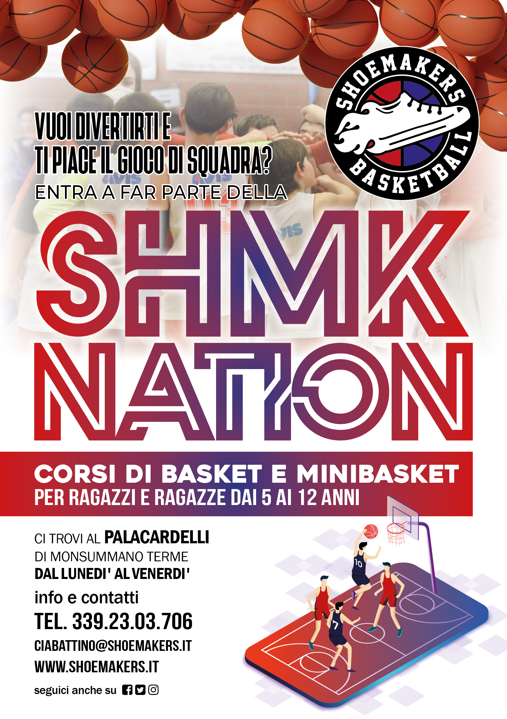 Corsi di Basket Shoemakers